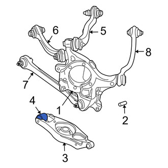 Dodge OE - Front Lower Forward Suspension Control Arm Bushing