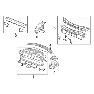 Dodge OE - Rear Body & Floor - Rear Body