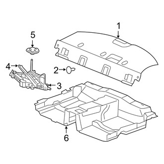 Dodge OE - Rear Body & Floor - Interior Trim