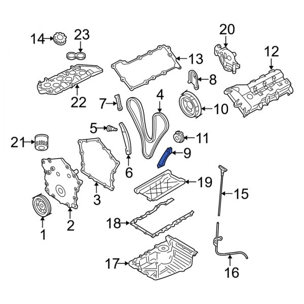 Engine Timing Chain Guide