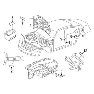 Dodge OE - Information Labels - Labels
