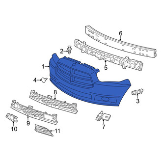 Dodge OE - Front Bumper Cover