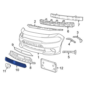 Dodge OE - Front Lower Grille