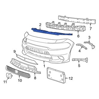 Dodge OE - Front Radiator Support Access Cover