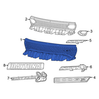 Dodge OE - Front Upper Grille