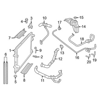 Dodge OE - Cooling - Radiator & Components