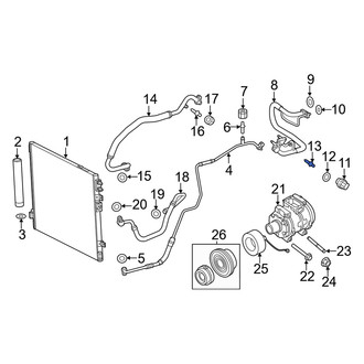 Dodge OE - A/C Service Valve Core