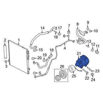 Dodge OE - A/C Compressor