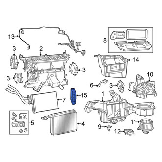 Dodge OE - HVAC Control Module