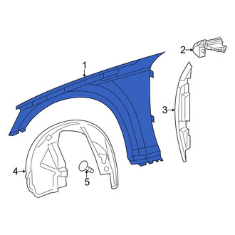 Dodge OE - Front Left Fender