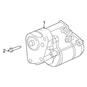Dodge OE - Electrical - Starter (Pursuit / R/T 5.7L)