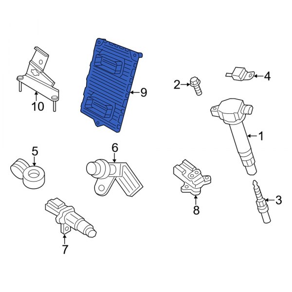 Dodge OE 68434924AC Engine Control Module (ECM)