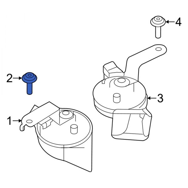 Horn Mount Bolt