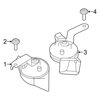 Dodge OE - Electrical - Horn