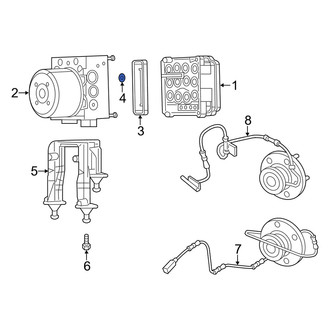 Dodge OE - ABS Control Module Seal
