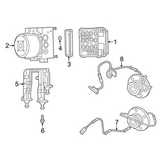 Dodge OE - Electrical - ABS Components