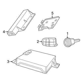 Dodge OE - Electrical - Keyless Entry Components
