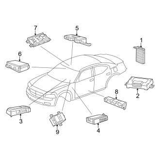 2014 Dodge Charger OEM Electrical Parts | Sensors, Switches — CARiD.com