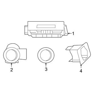 Dodge OE - Electrical Components (Reverse Sensing System)