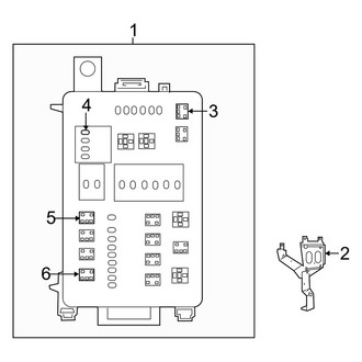 Dodge OE - Electrical - Fuse & Relay (Front)