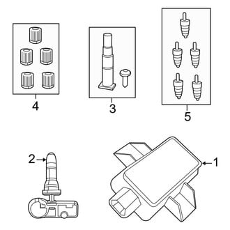 Dodge OE - Electrical - Tire Pressure Monitor Components