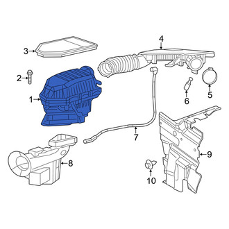 Dodge OE - Air Filter and Housing Assembly