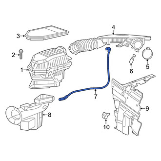 Dodge OE - PCV Valve Hose