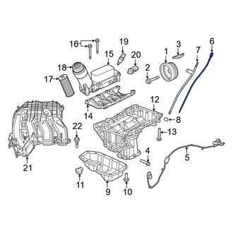 Dodge OE - Engine Oil Dipstick