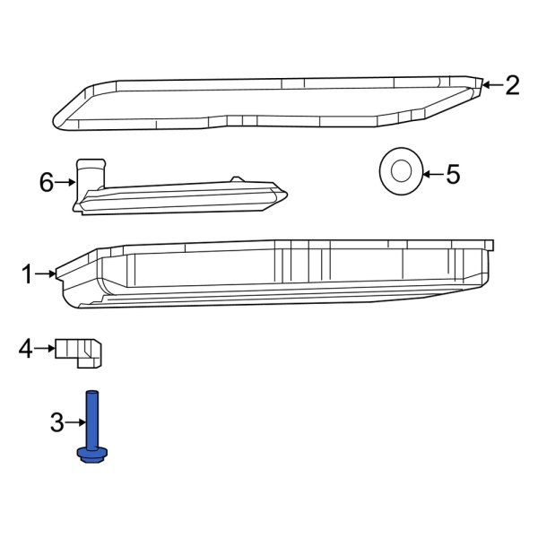 Transmission Oil Pan Bolt