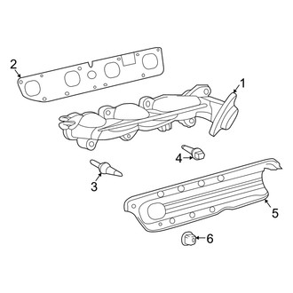 Dodge OE - Exhaust System - Manifold (5.7L)