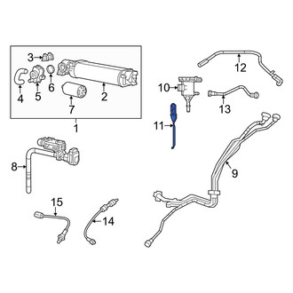 Dodge OE - Vapor Canister Purge Solenoid Bracket