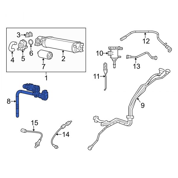 Evaporative Emissions System Lines