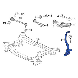 Dodge OE - Front Left Steering Knuckle