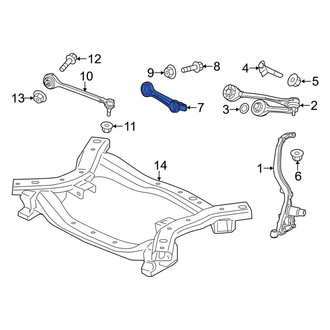 Dodge OE - Rear Right Upper Rearward Suspension Control Arm