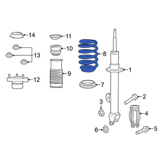 Dodge OE - Front Coil Spring