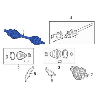 Dodge Charger OEM Driveline & Axle Parts | Hubs, CV-Joints — CARiD.com