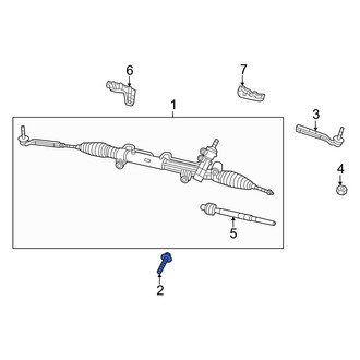 Dodge OE - Rack and Pinion Bolt