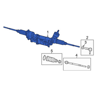 Dodge OE - Rack and Pinion Assembly