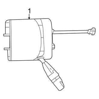 Dodge OE - Steering Column - Shroud, Switches & Levers