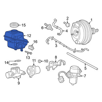 Dodge OE - Brake Master Cylinder Reservoir