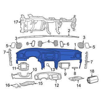 Dodge OE - Dashboard Panel