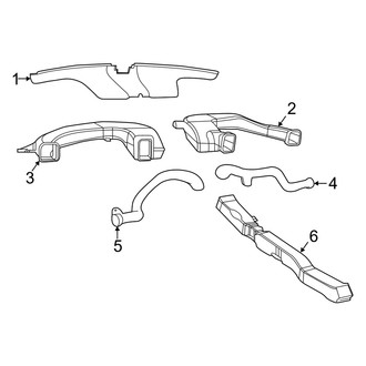 Dodge OE - Instrument Panel - Ducts