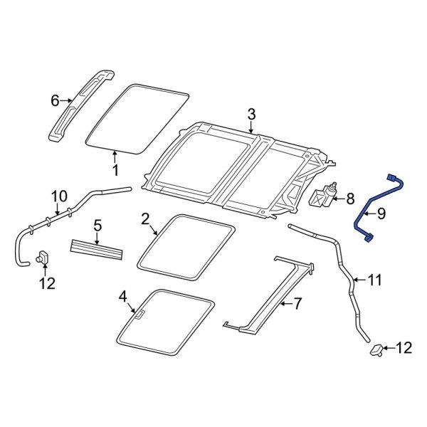 Sunroof Wiring Harness