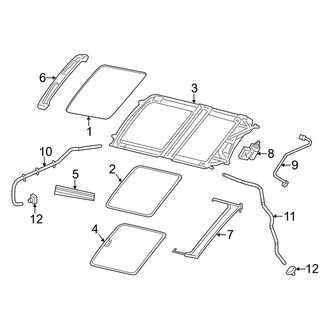 Dodge OE - Roof - Sunroof