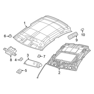 Dodge OE - Roof - Interior Trim