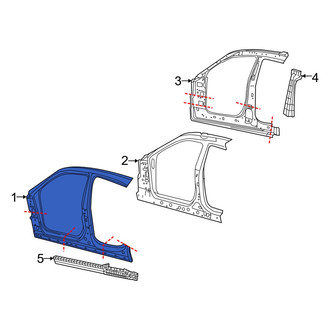 Dodge OE - Left Outer Uniside