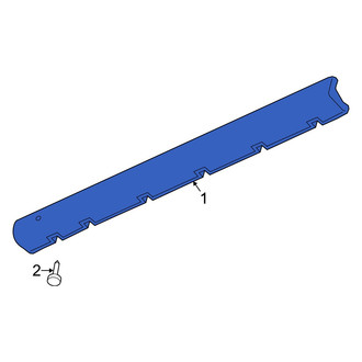 Dodge OE - Left Rocker Panel Guard