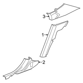 Dodge OE - Quarter Panel - Interior Trim