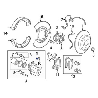 Dodge OE - Rear Brake Bleeder Screw