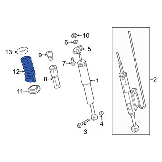 Dodge OE - Rear Coil Spring